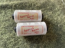 Egyptisch Egyptian 100% Cotton Thread Lace Making White No. 80/2 Each 1000m x 2