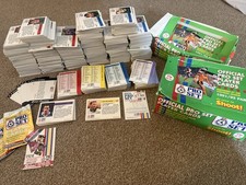 Pro Set English Football cards