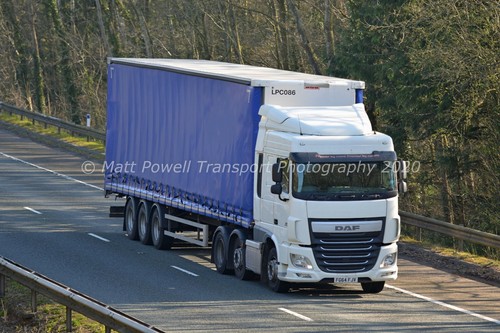 Truck photo 12x8 daf - daf,