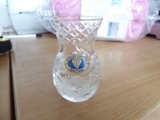 Brand New Tutbury Crystal small vase