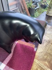 Vintage Trentham Pottery Colin Melbourne Bull Money Box. MCM