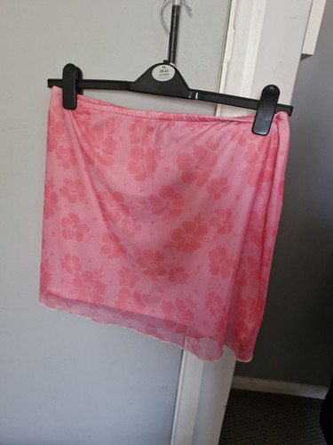 Primark pink floral mini - primark,