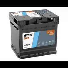 Exide EL550 012 EFB Stop/Start 55AH 480CCA Car Battery (55Ah)