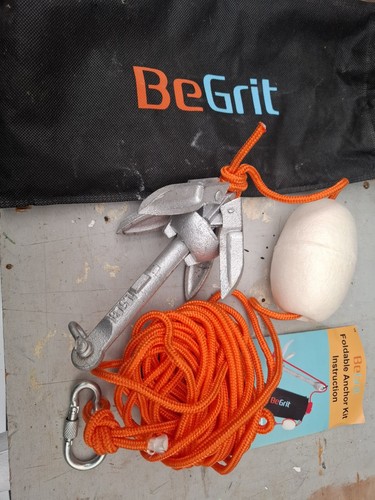 Folding grapnel anchor lb - grapnel,