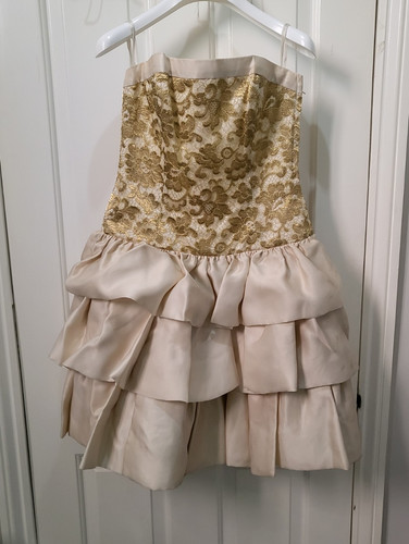 Escada couture beige - escada, beige/gold