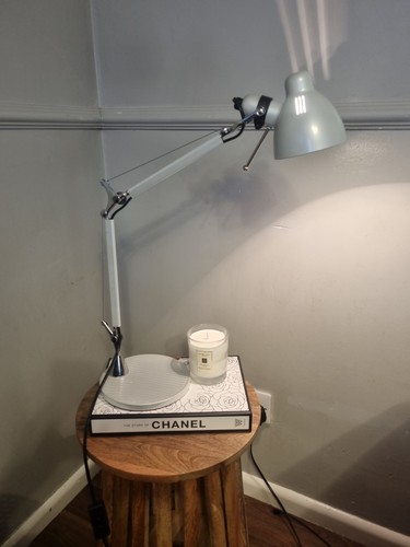 Anglepoise style lamp - lamp, grey