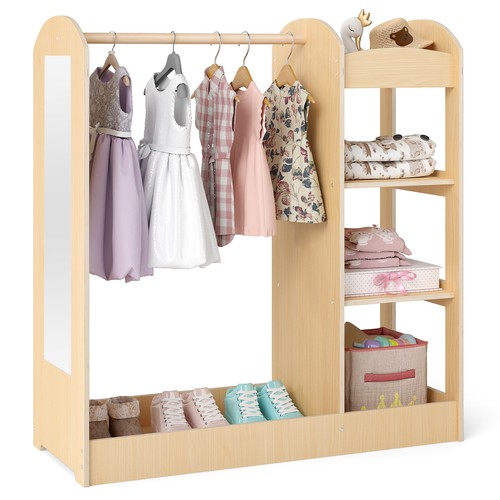 Kids dress storage wooden - dress,