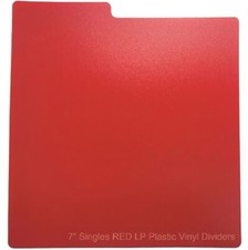 RED Vinyl 12" inch LP Record