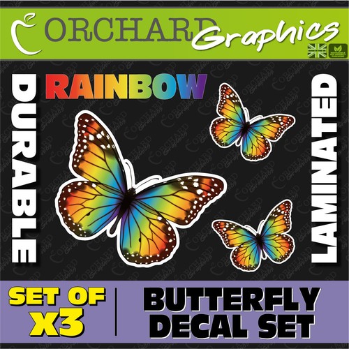 Rainbow butterfly car - |, |