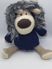 Boofle Soft Toy Dog With Parka Coat (H15)