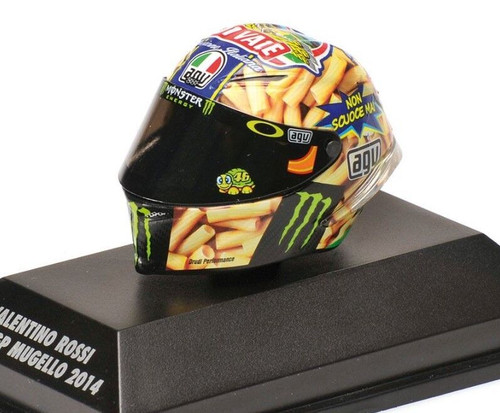 Minichamps agv helmet - 1/8,