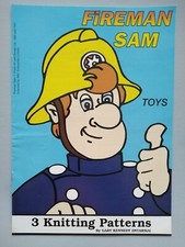 FIREMAN SAM & Friends TOYS (3) - 8ply  - ALAN DART Knitting Pattern - NEW