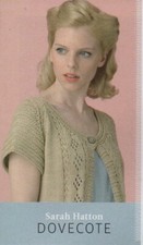 DOVECOTE Vintage Inspired Cardigan - Knitting Pattern - ROWAN Handknit Cotton DK