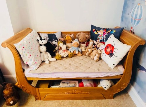Sleigh cot - /, bed