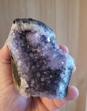 Amethyst Geode Cut Base Druze