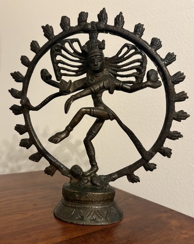 Vintage indian bronze shiva - indian,
