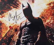 Christian Bale Batman Signed Autograph Photograph COA 
