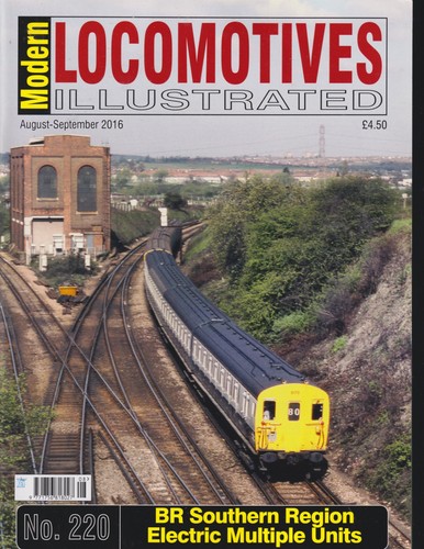 Modern locomotives illustrated - modern,