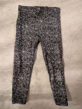Grey Silver Glitter Leggings