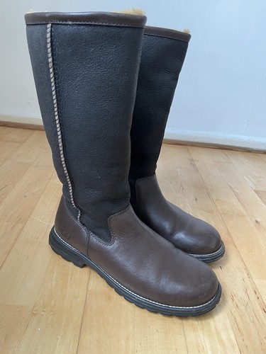 Ugg brooks tall brown - ugg, leather