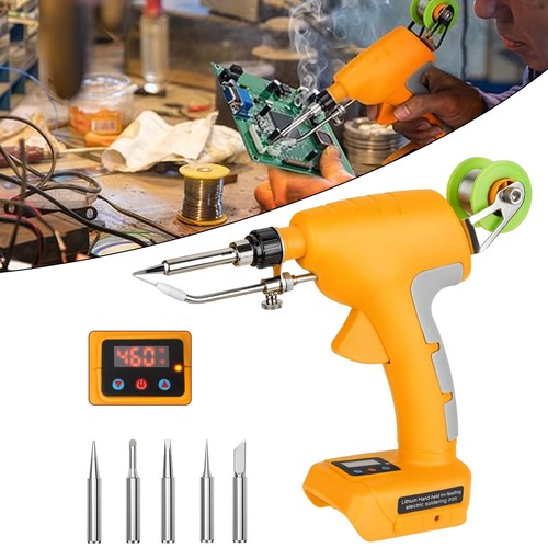 Cordless soldering iron for - soldering,
