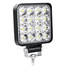 48W Square LED Work Light Bar