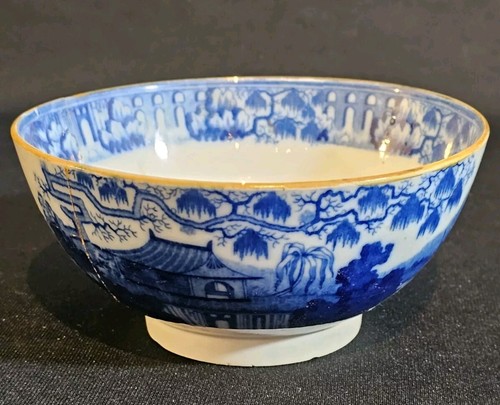 Round underglaze blue - round,