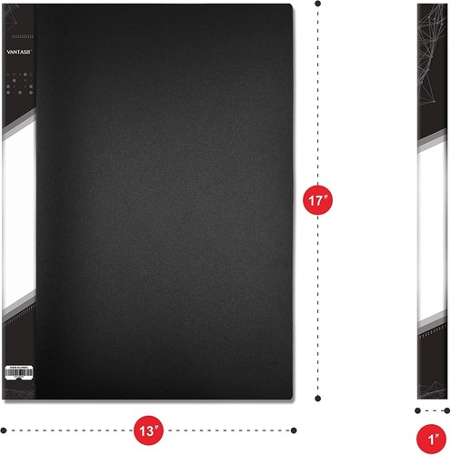 Art portfolio folder - folder, clear