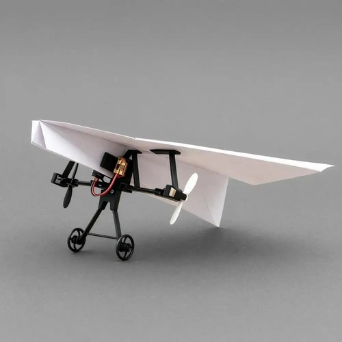 Remote control paper airplane - remote,