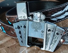 Ace spades lighter belt - ace,