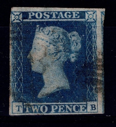 Stamp 1841 2d two - stamp, 1841-51