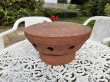 Teracotta clay pepper - teracotta, flue