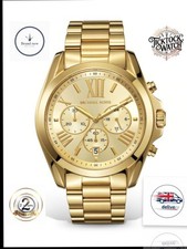 NEW MICHAEL KORS BRADSHAW GOLD