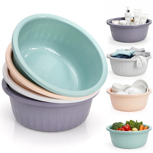 Pcs round plastic wash basin - pcs,