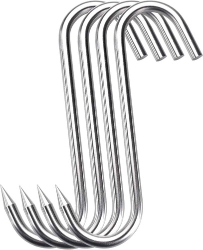 5pcs stainless steel hooks - 5pcs,