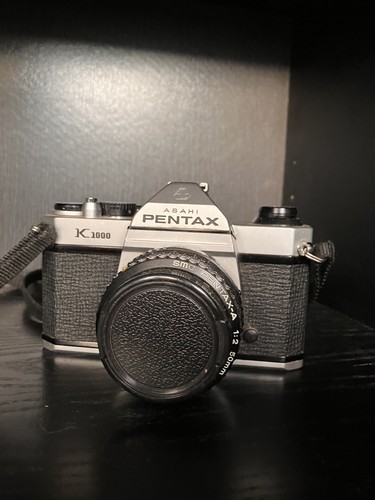 Pentax k1000 silver - pentax,