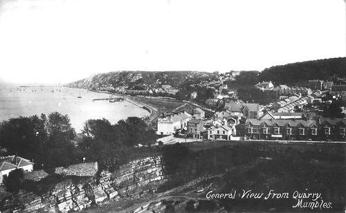 Mumbles swansea postcard - mumbles,