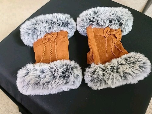 Pia rossini suede faux fur - pia, suede/faux