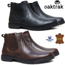 MENS LEATHER BOOTS WALKING