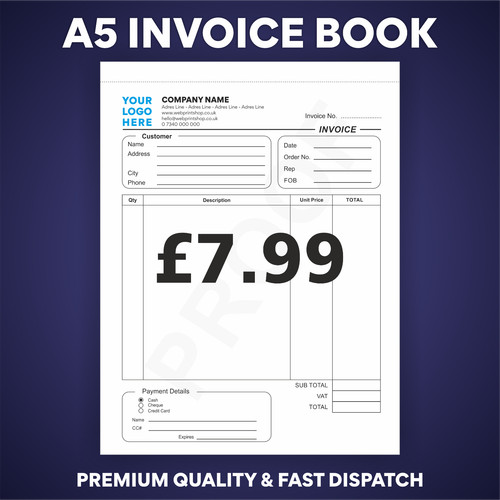Personalised duplicate - a5,