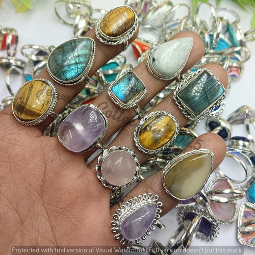 Labradorite mix gemstone 5 - &,