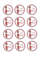 12 X Pre Cut Edible Icing