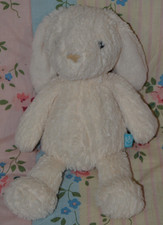 Manhattan Toys White Bunny Rabbit Approx 11.5" Tall