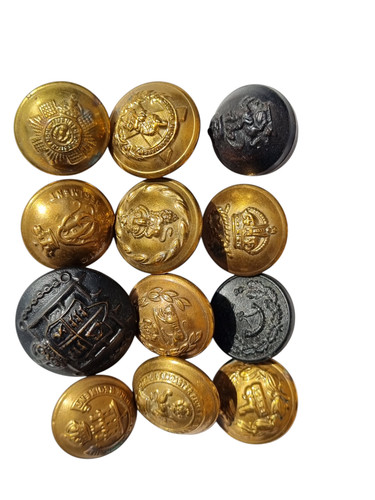 Vintage british military brass - military,