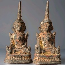 Thai Bronze Buddha Statues Rattanakosin Period