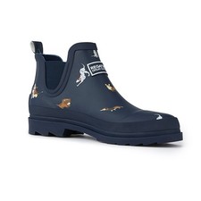 Regatta Women's Harper Short Wellington Boots - Navy Dogs