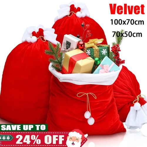 Giant santa sack - sack, velvet