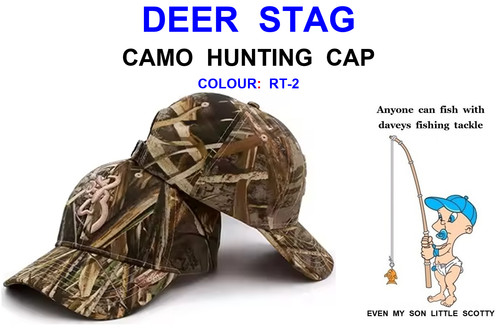 Deer stag camo cap with - deer,