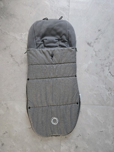 Bugaboo grey melange footmuff