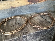 Vintage Lambournes Sleeve Shirt Garter Holder Peaky Blinder Armbands Gold Plated